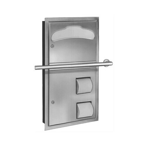 Bradley 5922-000000 Combi Seat Cover/TT Disp, Recessed